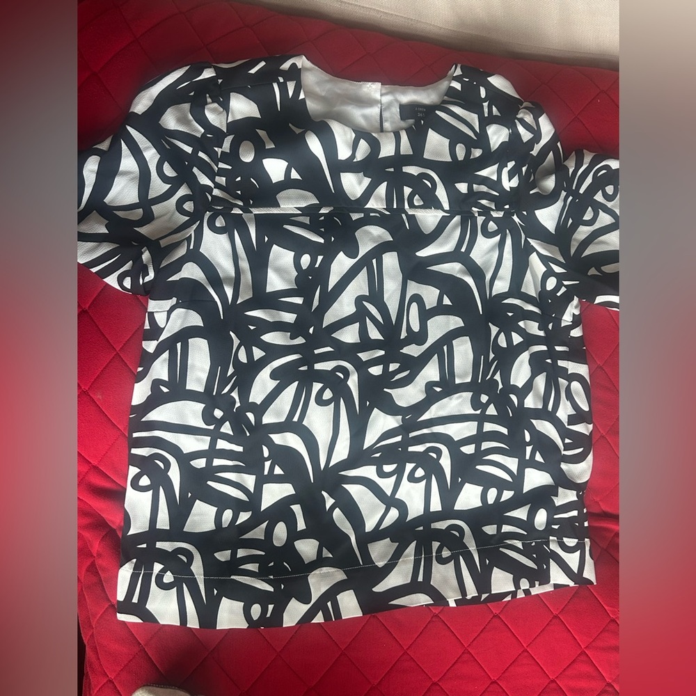 Jcrew crepe blouse 365